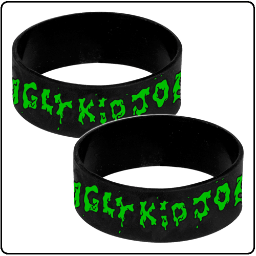 Ugly Kid Joe - Green Logo - Silicone Wristband
