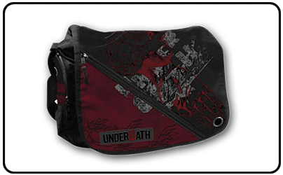 Underoath - Distressed Red & Black