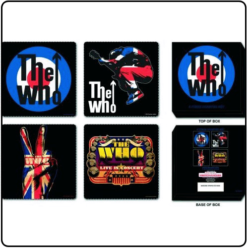 The Who - Mixed Designs (4 Piece Coaster Set)