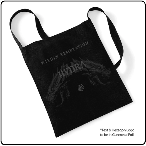 Within Temptation - Black Sling Tote
