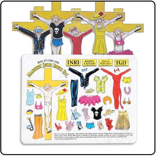 Jesus Dress Up - Jesus Dress Up Magnets