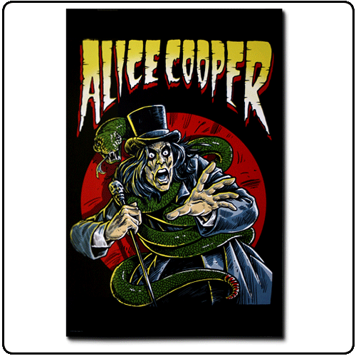 Alice Cooper - Comic Book Lithograph - Limited Edition