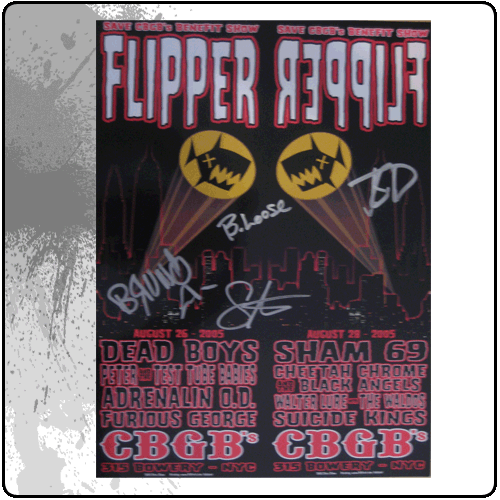 Flipper - CBGB (Signed)