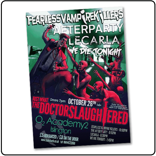 Fearless Vampire Killers - Doctor Slaughtered Poster (A3)