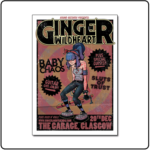 Ginger - Ltd Ed Glasgow Art Print (Fully Signed & Numbered)