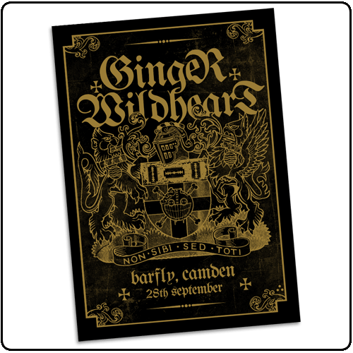 Ginger - Camden Crest - A2 Screen Printed Poster