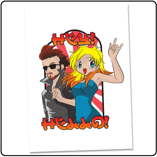 Hey! Hello! - Manga - Signed Poster
