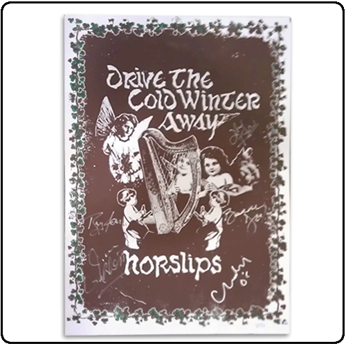Horslips - Drive The Cold Winter Away - Limited Screen Printed Art Poster(A2)