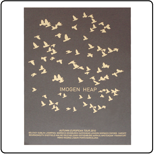 Imogen Heap - Birds Art Print (Black Ltd. Ed.)