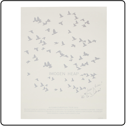 Imogen Heap - Birds Art Print (White Ltd. Ed.)