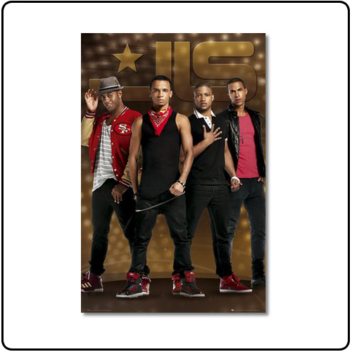 JLS - Gold Poster