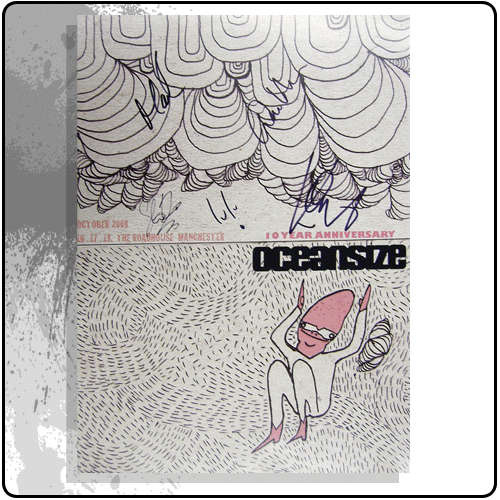 Oceansize - 10th Anniversary Poster - Signed Poster