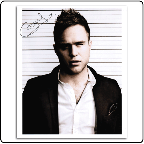 Olly Murs - Printed Signature Photograph