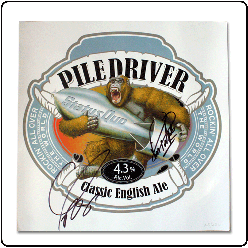 Piledriver - Autographed Art Print