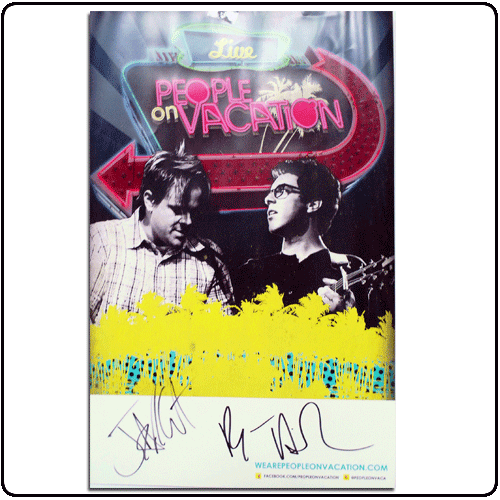 People On Vacation - SIGNED People On Vacation Live