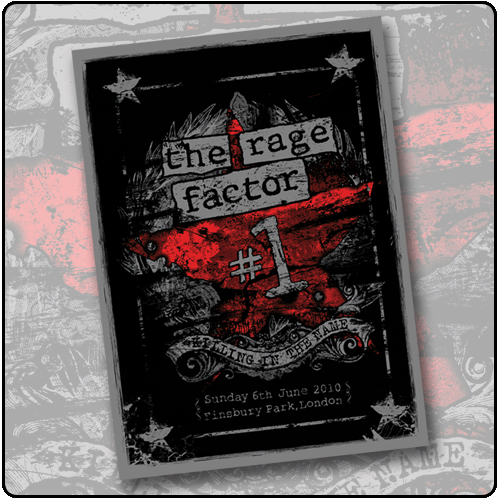 Rage Against The Machine - The Rage Factor (Art Print)