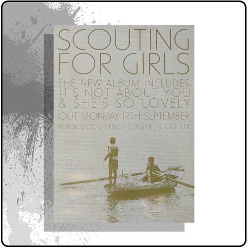 Scouting For Girls - Album Poster
