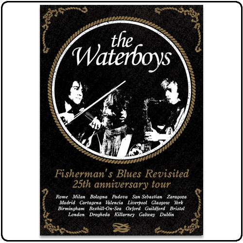 The Waterboys - European tour poster 2013