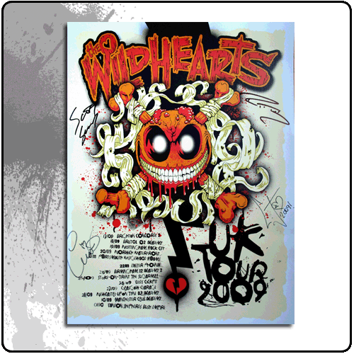 The Wildhearts - UK Tour Art Print