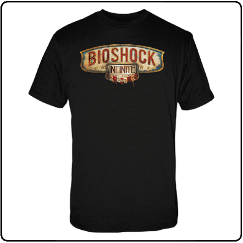 BioShock - Infinite Logo - Black (XXL Only) PRE ORDER - Ships 20-02-13