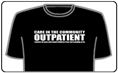 Funny Slogan T-Shirts - Outpatient