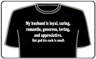 Funny Slogan T-Shirts - My Husband Is