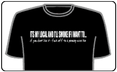Offensive Slogan T-Shirts - Its My Local