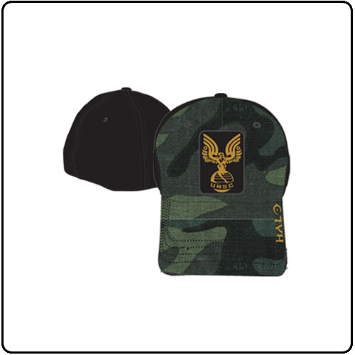 Halo - Camo Flexfit Cap With Logo