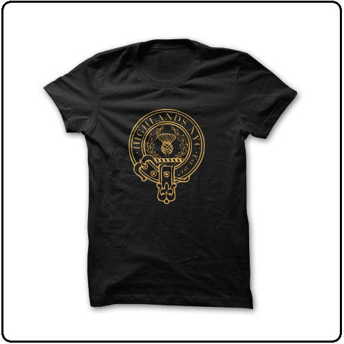 Highlands - Crest Logo (Black)