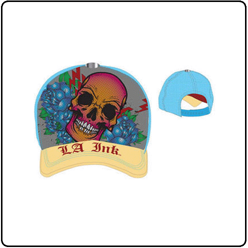 L.A Ink - Lightning Colour Skull Adj