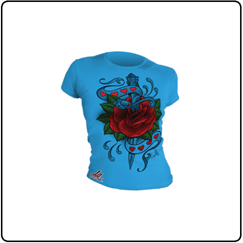 L.A Ink - Rose With Sword