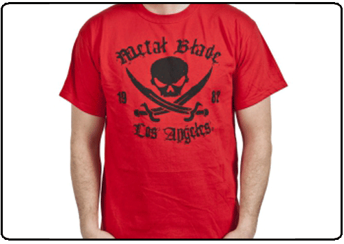 Metal Blade Records - Pirate Logo Red