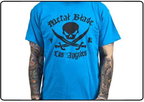 Metal Blade Records - Pirate Logo Blue