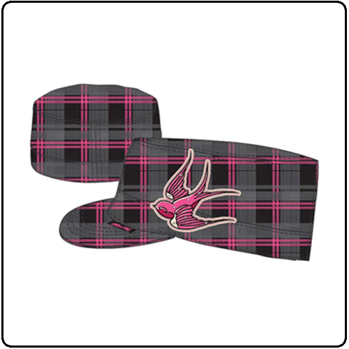 Miami Ink - Pink Cadet With Pink Bird