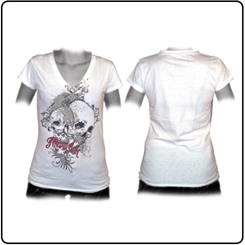 Miami Ink - White Skulls