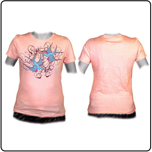 Miami Ink - Pink Swallow