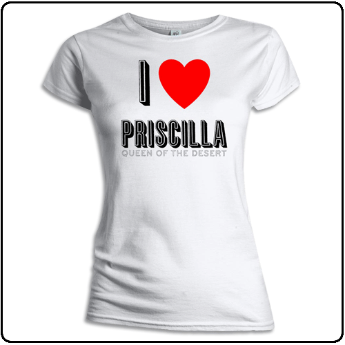Priscilla Queen Of The Desert The Musical - Girls Skinny I Love Priscilla White