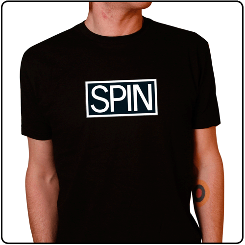 Spin Magazine - Classic Logo (Black)