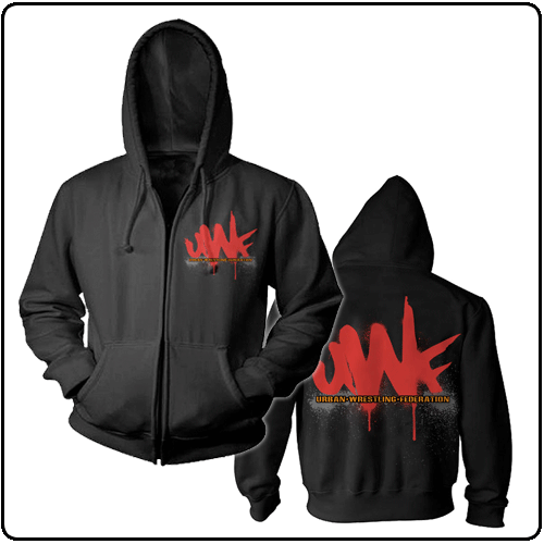 Urban Wrestling Federation - UWF Logo Zipped Hoodie