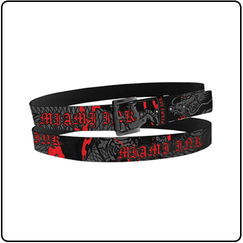 Miami Ink - Black Belt Red Printing