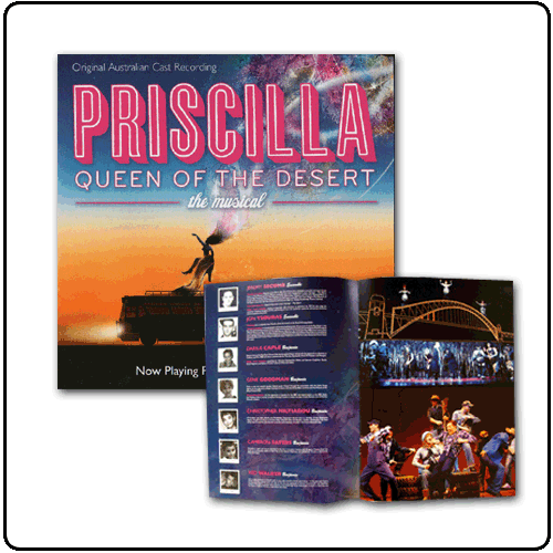 Priscilla Queen Of The Desert The Musical - CD PLUS FREE PROGRAMME