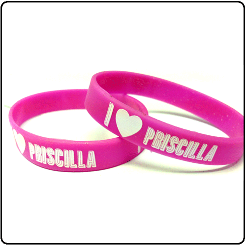 Priscilla Queen Of The Desert The Musical - Wristband Pink