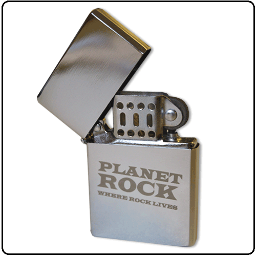 Planet Rock - Engraved Lighter