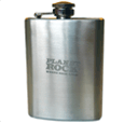 Planet Rock : Engraved Hip Flask (HALF PRICE)