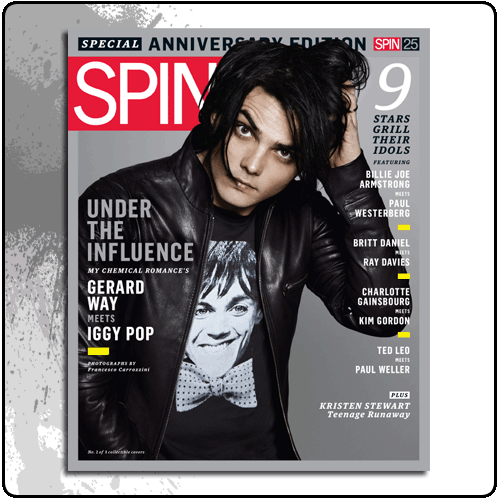 Spin Magazine - 25th Anniversary - Gerard Way