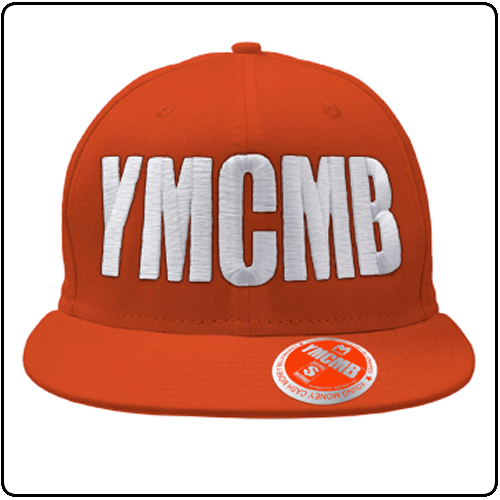 YMCMB - White Logo on Red