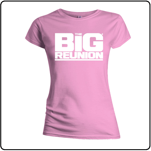 Big Reunion - Pink Skinny Glitter Logo
