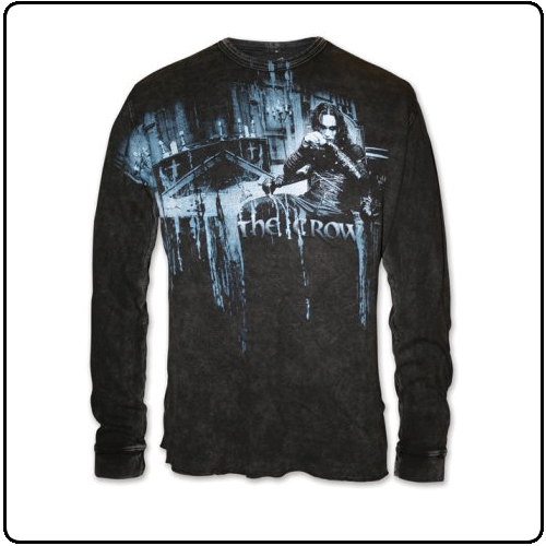 The Crow - Mens Longsleeve Thermal
