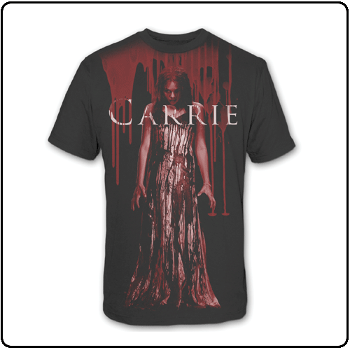 Carrie - black Mens Dripping Blood (XXL Only)