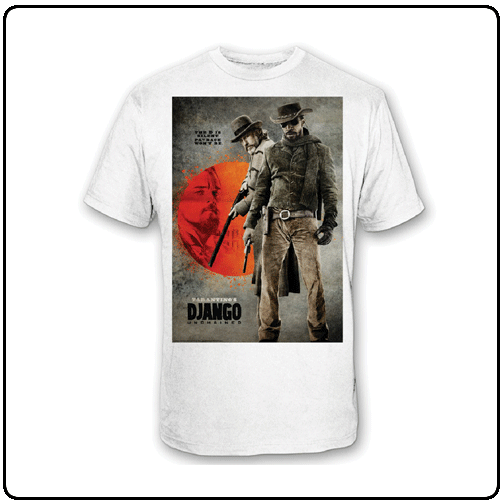 Django Unchained - White The D is Silent